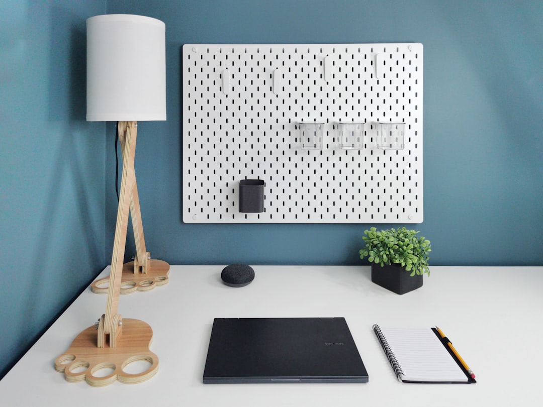 clean office desk
